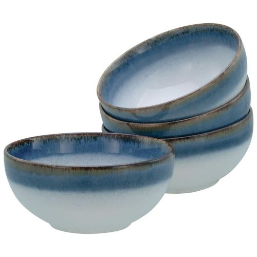 Cascade Buddha Bowls, 4-teiliges Geschirrset, Buddha Bowl Set aus Steinzeug