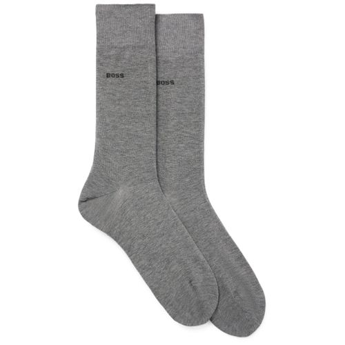 BOSS Socken, 2er-Pack, verstärkte Belastungszonen, für Herren, grau, 39-42