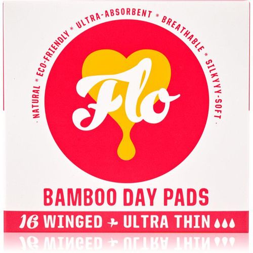 FLO Bamboo Day Pads sanitary towels day 16 pc