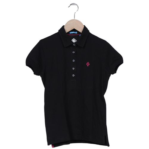 Burlington Damen Poloshirt, schwarz, Gr. 36