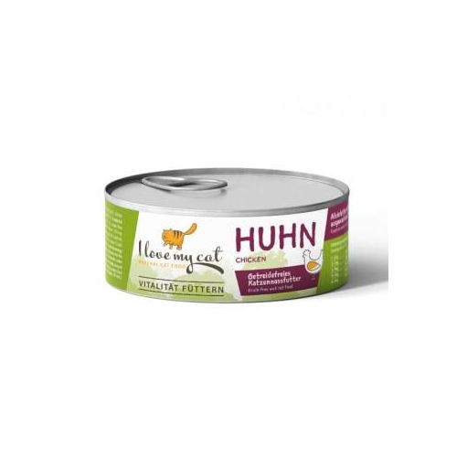 I love my cat Katzenfutter Nass mit Huhn - 100g