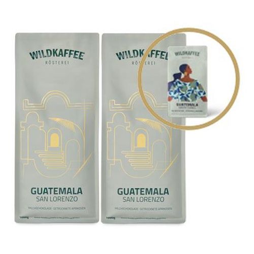 Wildkaffee - Guatemala San Lorenzo Omni-Roast - 2 x 1 kg Ganze Bohne