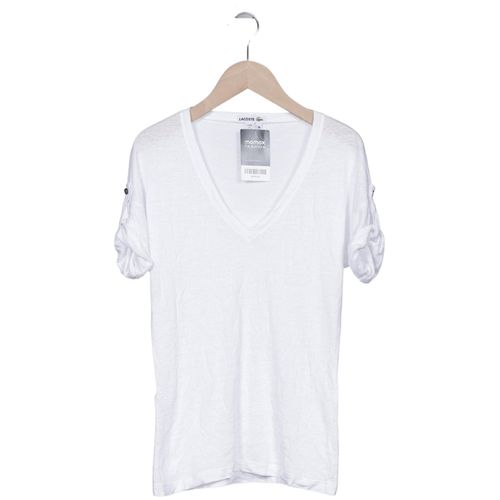 Lacoste Damen T-Shirt, weiß, Gr. 34