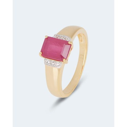 Ring mit Sambia Rubin