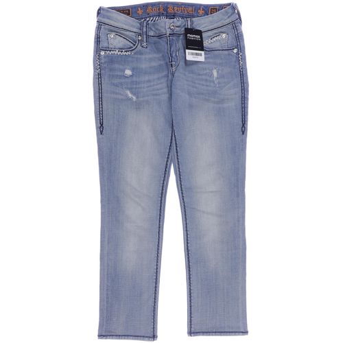 Rock Revival Damen Jeans, hellblau, Gr. 25