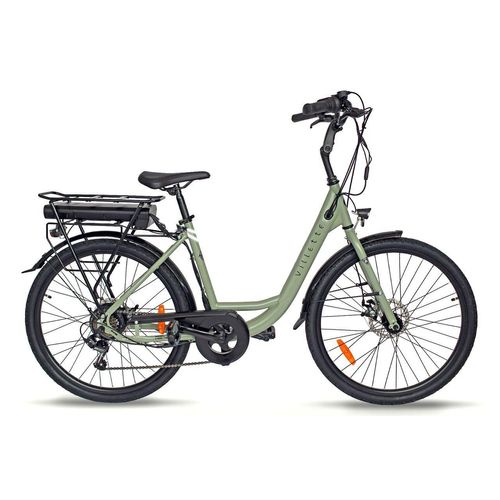 Denver E4000 Plus, , City E-bike, Damen, 26-Zoll, 7-Gang, Grün