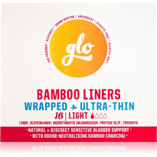 FLO GLO Bamboo Liners panty liners Light 16 pc