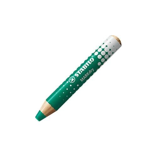 Whiteboard Marker Stabilo MarkDry, Rundpsitze, 1-10 mm, schnell trocknend, 5 Stück, grün