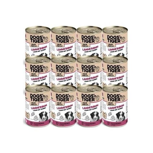 Dogs'n Tiger Lammfromm Lamm & Kürbis 12x400 g