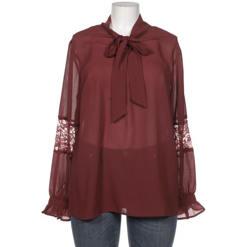 sheego Damen Bluse, bordeaux, Gr. 46