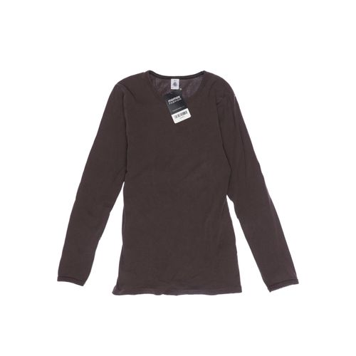 Petit Bateau Damen Langarmshirt, braun, Gr. 188