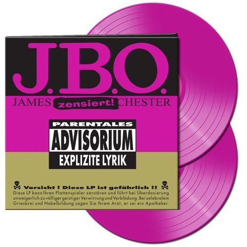 J.B.O. Explizite lyriks LP multicolor