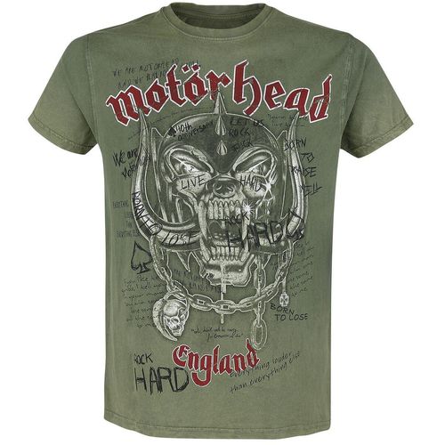 Motörhead Quotes T-Shirt khaki in L