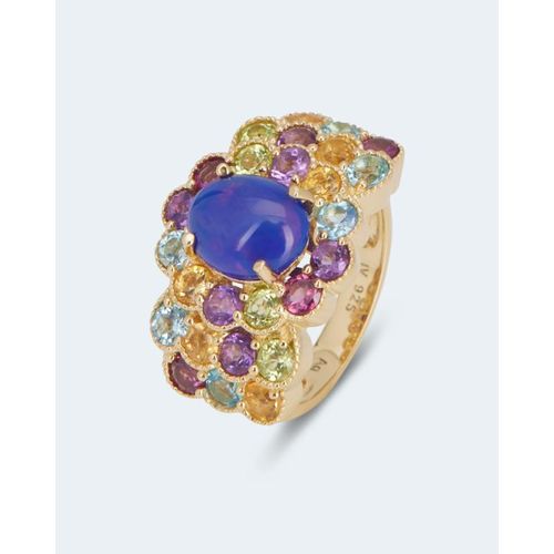 Ring mit blauem Opal