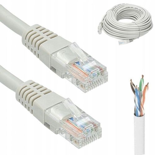 Netzwerk-LAN-Kabel Twisted-Pair-Kabel UTP Cat 5e 1 m