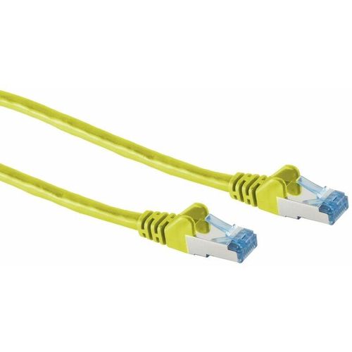 CAT.6A Patchkabel S-FTP, PIMF, gelb, 1 m