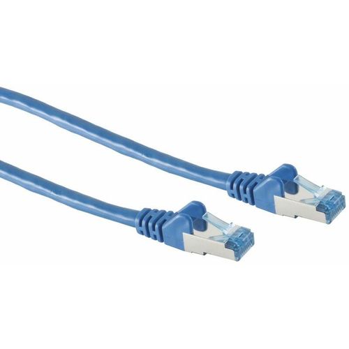 CAT.6A Patchkabel S-FTP, PIMF, blau, 3 m