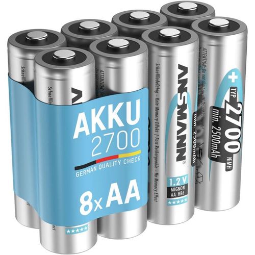 Mignon aa Akku 2700 mAh Hohe Kapazität - Ansmann