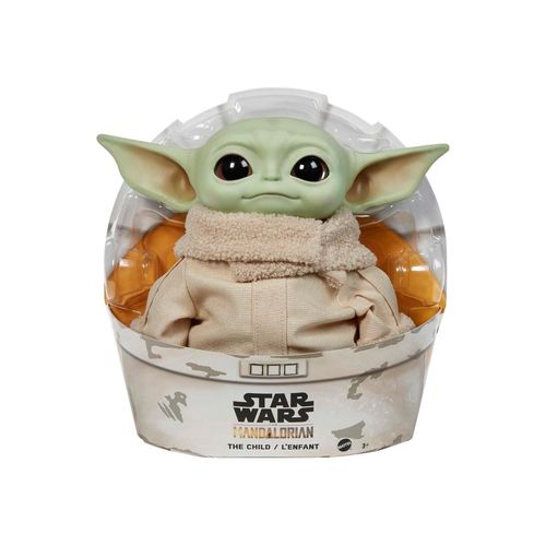 Mattel GWD85 - Disney Star Wars - The Mandalorian - Grogu Baby Yoda, 28 cm