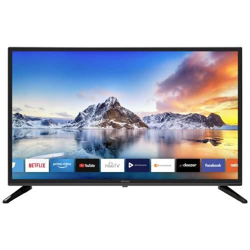 Dyon DYON Smart 32 XT LED-TV 80 cm 31.5 Zoll EEK F (A - G) DVB-T2, DVB-C, DVB-S, HD ready, Smart TV, WLAN, CI+ Schwarz