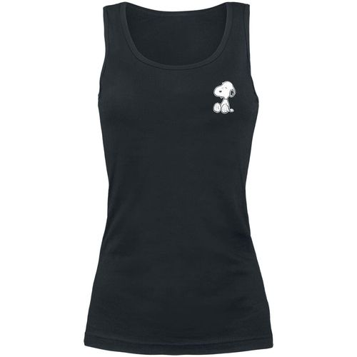 Peanuts Snoopy Top schwarz in M