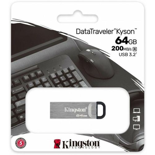 KINGSTON Kingston 64GB DataTraveler Kyson USB 3.2 Gen1 USB-Stick (DTKN/64GB)