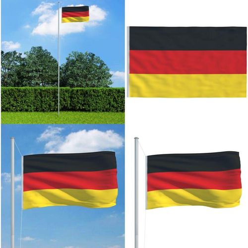 Vidaxl - Flagge Deutschlands 90 x 150 cm - Deutsche Flagge - deutsche Flaggen - Home & Living