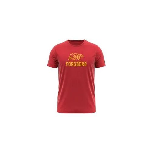 FORSBERG Skogson T-Shirt / rot/gelb / S