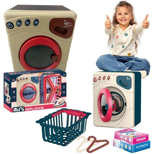 Waschmaschine und Wäschekorb - Sound, Lichtspielzeug