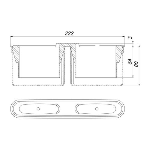 Dallmer DallFlex Geruchverschluss für DallFlex und CeraFlex 535504