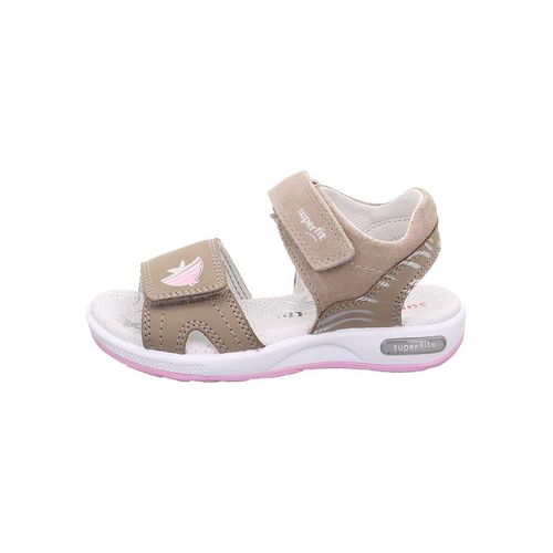 superfit Leder-Sandalen in Beige - 27