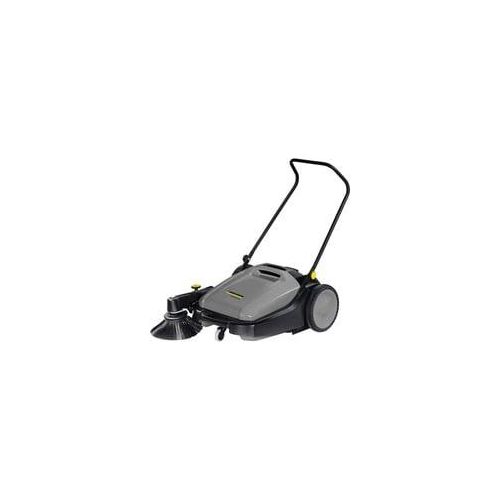 Kehrmaschine KM 70/20 C grau/schwarz, mit Seitenbesen