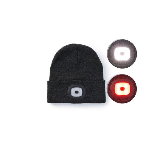 Beanie mit LED-Leuchten