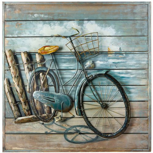 GILDE GALLERY Metallbild »Kunstobjekt Enjoy The Ride«, (1 St.)