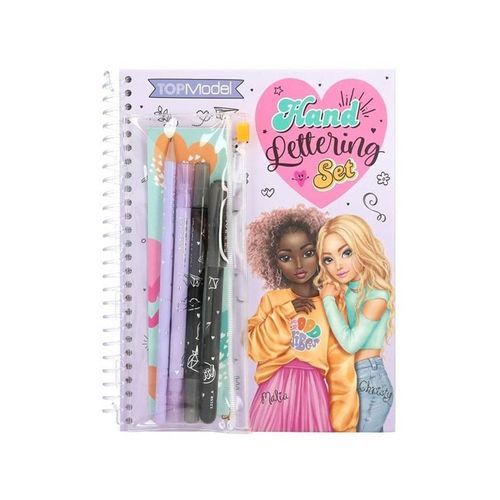 Topmodel Colouring Book Set Handlettering