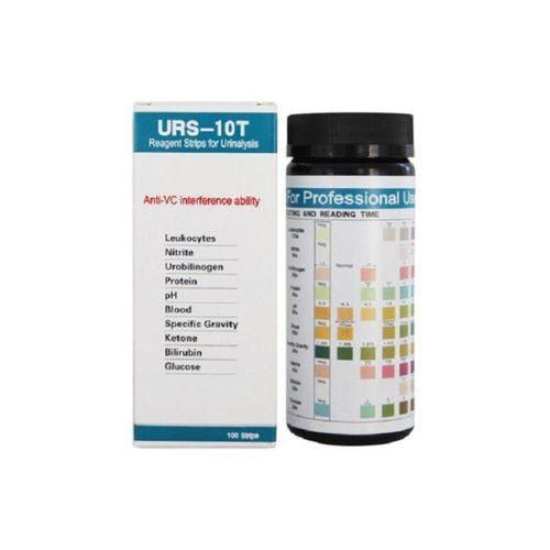 100 Urs-10T-Reagenz-Urinteststreifen, 10 Parameter-Urinteststreifen