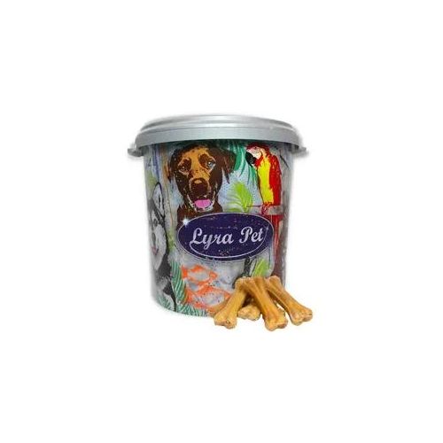 50 Stk. Lyra Pet® Kauknochen ca. 12 cm in 30 L Tonne