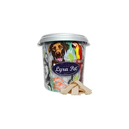 5 kg Lyra Pet® Kauchips aus Büffelhaut in 30 L Tonne