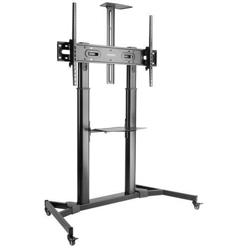 SpeaKa Professional SP-TVC-600 TV-Rollwagen Höhenverstellbar, Ausziehbar, Neigbar 152,4 cm (60) - 254,0 cm (100) Höhenverstellbar, Ausziehbar, Neigbar