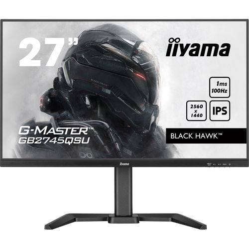 E (A bis G) IIYAMA Gaming-Monitor "G2745QSU-B1" Monitore schwarz