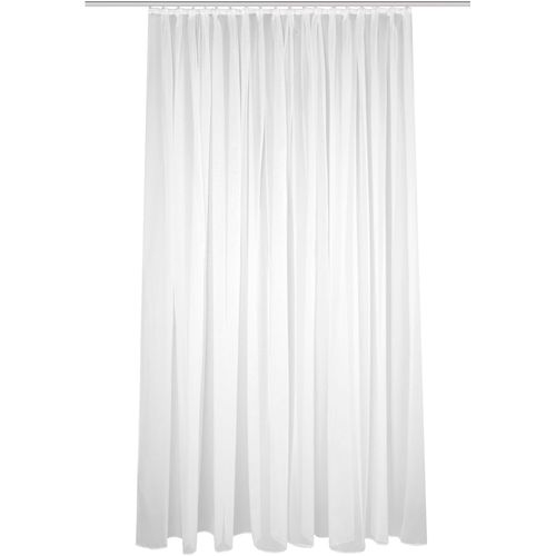 Gardine HEINE HOME Gr. 9, weiß, B:450cm H:295cm, Polyester, Gardinen