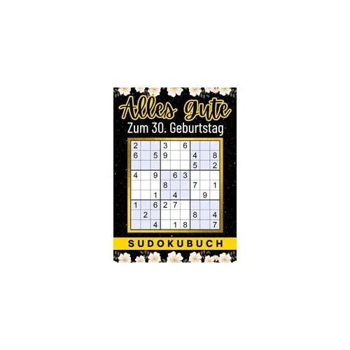 30 Geburtstag Geschenk | Alles Gute zum 30. Geburtstag - Sudoku