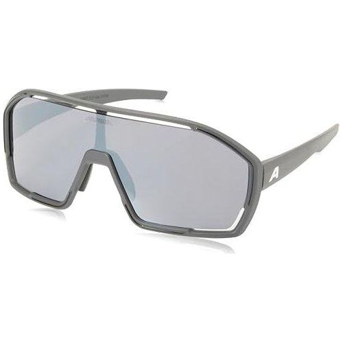 Alpina Bonfire Sportbrille midnight-grey matt/mirror green one size
