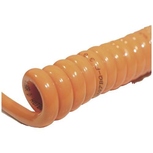 BKL Electronic 1506146 Spiralkabel H07BQ-F 800 mm / 3200 mm 4 G 1.5 mm² Orange 1 St.