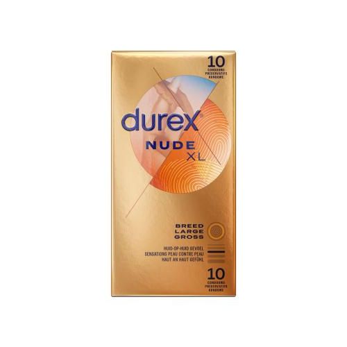 Durex Nude XL Extra Large Boîte de 10