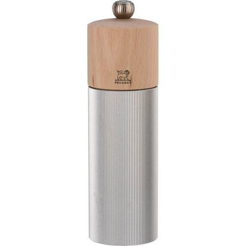 Peugeot Line Holz/Aluminium Salzmühle 18 cm Natur
