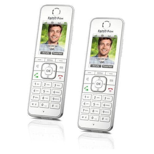 AVM FRITZ Fon C6 Duo Schnurloses DECT Telefon