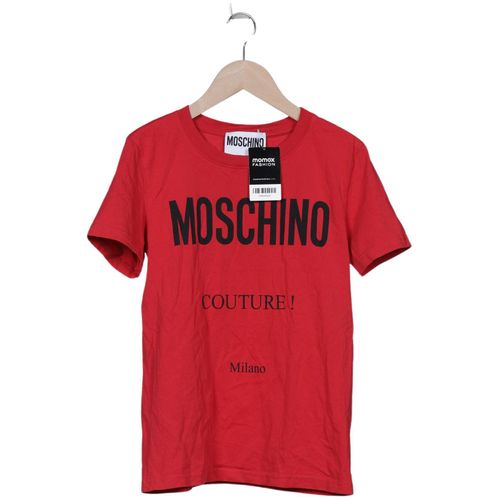 Moschino Damen T-Shirt, rot, Gr. 32