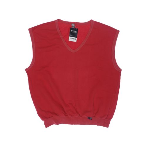 Trigema Herren Sweatshirt, rot, Gr. 56