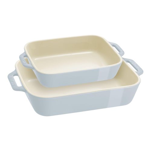 Staub Ceramique Ensemble de plats à four 2-pcs